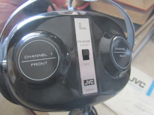PREOWNED JVC 4 Channel Hi Fi Headphones Model 5944/Original Box Instructions - Picture 6 of 11