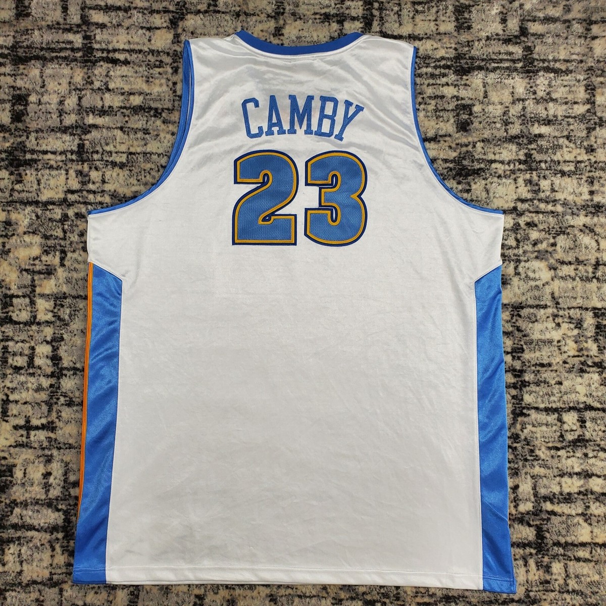 adidas Vtg Denver Nuggets Jersey 2006-07 Marcus Camby #23