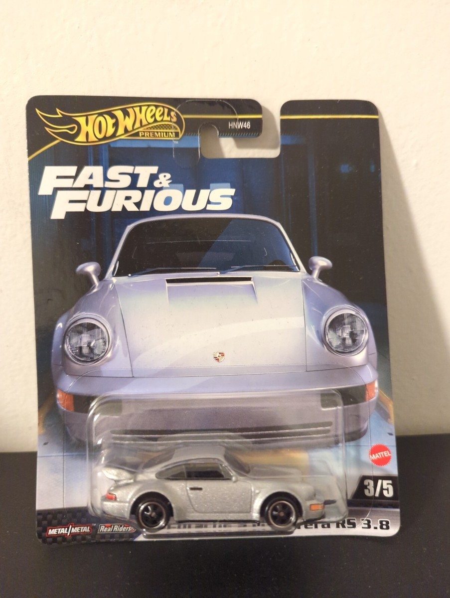 Hot Wheels Porsche 911 Carrera RS 3.8 Silver Fast & Furious