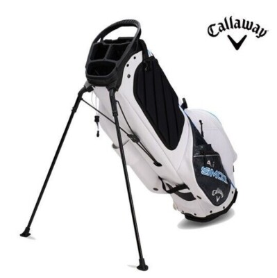 Callaway 2024 AI Smoke Staff Men's Golf Stand Bag 10inch 4Way PU