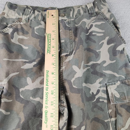 Premier Int Pants Boys Large (12/14) Straight Camo Cargo Pockets Baggy Wide Leg - Picture 4 of 7