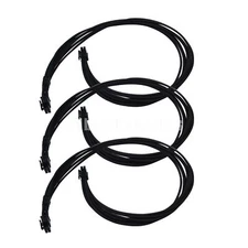 3x 8pin GPU Power Cable for RTX 3080 & Corsair HX750I HX1200I RM1000I RM1000X US