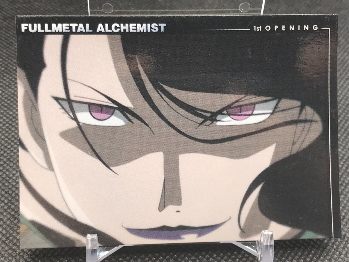 LUST Fullmetal Alchemist Card Square Enix BANDAI 2003 TCG Japan No