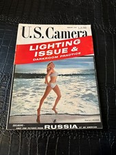 FEBRUARY 1957 US CAMERA magazine - GLAMOUR - PINUP cover