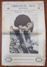 Oriental Rug Review (newspaper format) volume III, number 2, May 1983, new