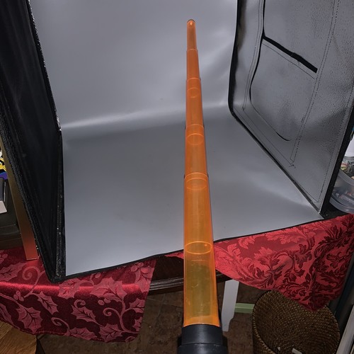 Star Wars Darth Vader Lightsaber 1996 Lucasfilms Orange - Foto 11 di 12