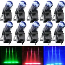 8PCS RGBW Beam Spot LED Stage Light DMX Show Party Disco DJ Lighting Pinspot