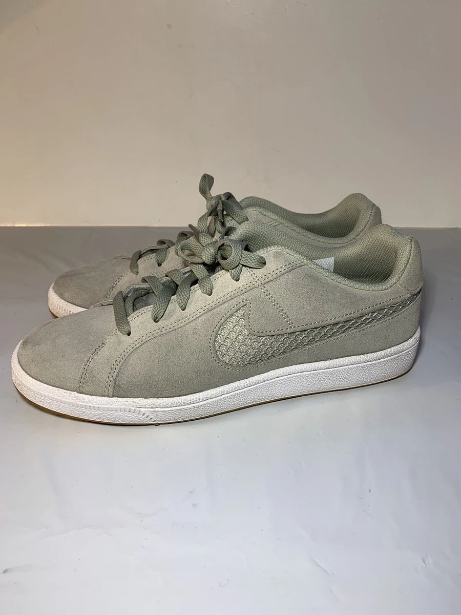 Nike Court Royale Premium Spruce Casual Sneakers Low Top Suede Green Womens 10