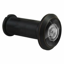180 Degree Peephole Door Viewer Security Peep Hole Hardware, Oil Rubbed Bronze