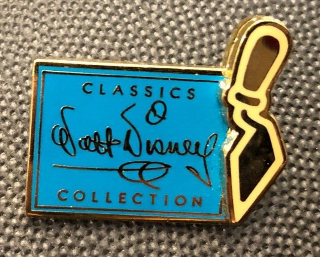Disney pin 20858 Walt Disney Classics Collection Production Trowel 3 pigs WDCC