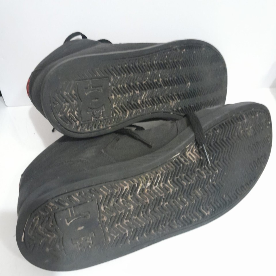 DC shoes mens black and red Union High TX Size UK 12 T2682 S301 eBay