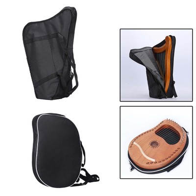 Leier Harfe Etui Harfentasche Daumen Klavier Mbira Box wasserabweisend Schulter Handtasche