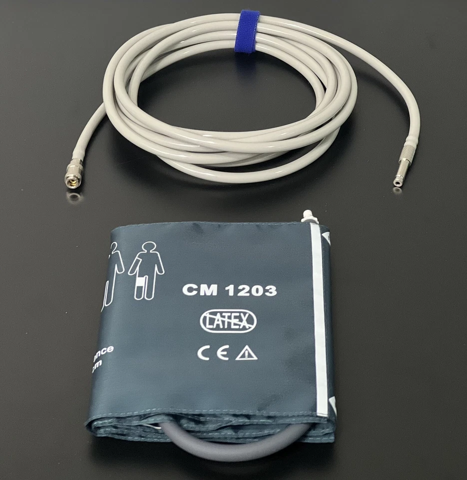 Kit de acessórios Philips MP70 pacote - punho, mangueira, SpO2, ECG - frete no mesmo dia  - Imagem 4 de 4