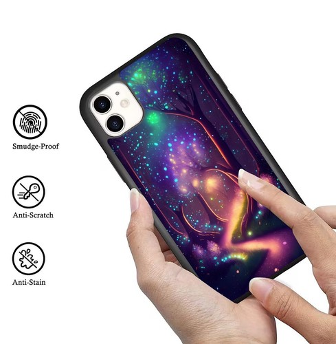 Magical Path forest nature Shockproof Cover For iPhone SE XS XR Max 5 6 7 8 Plus - Picture 10 of 25