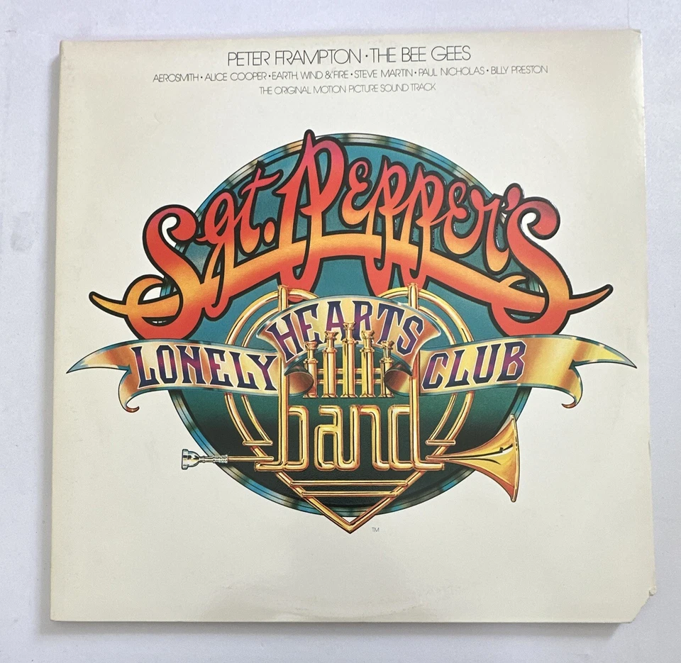 Sgt. Pepper's Lonely Hearts Club Band LP Vinyl Record Soundtrack Ex / Ex - Image 2 of 4