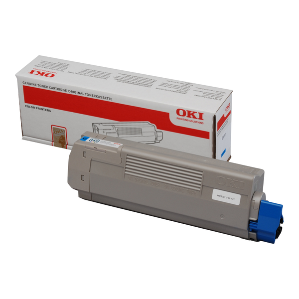 Oki 44315307 Toner Cyan FüR Oki C610Dn, 610Dtn, 610N-image