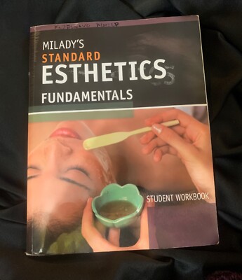 STUDENT WORKBOOK FOR MILADY'S STANDARD ESTHETICS: By Joel Gerson 10th edition 