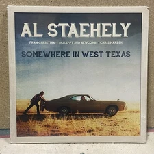 Al Staehely Somewhere In West Texas SEALED ORIG 2O23 private label rock