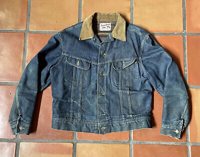 VTG 70/80s Lee Storm Rider Denim Jacket Blanket Lined Coat Trucker Union  Mens - Jackets & Coats