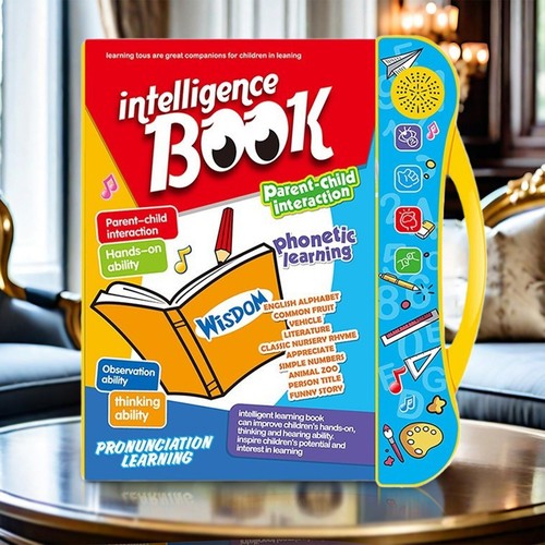 1pc Educational Sound Talking Book Toy for Preschool Toddler Boy Girl Children - Picture 7 of 14