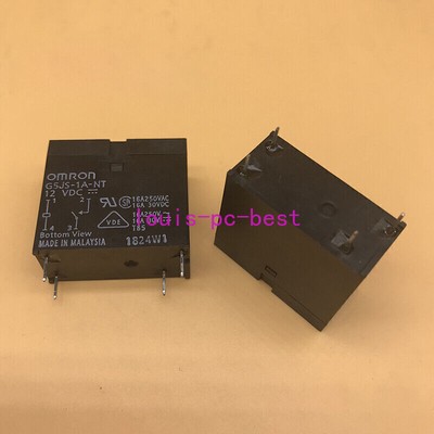 1PCS For OMRON G5JS-1A-NT 12VDC Power Relay 16A 250VAC 4Pins