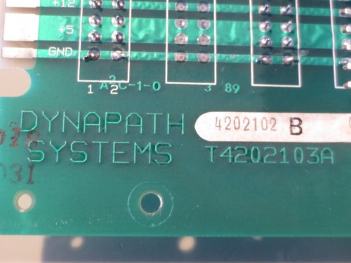 DYNAPATH SYSTEMS CNC CARD UNIT 4202102 B T4202103A 4202102B - Picture 2 of 2
