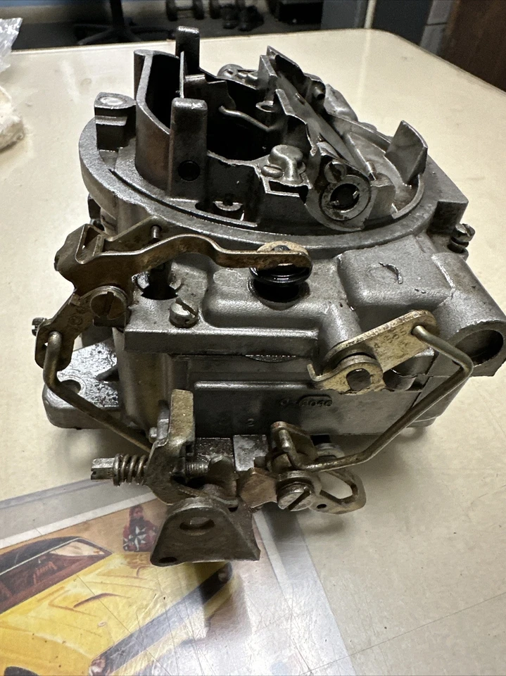 Chrysler Dodge Plymouth Mopar 383 1969 Road Runner automático con carburador de aire acondicionado # 4638S Foto 4 de 4