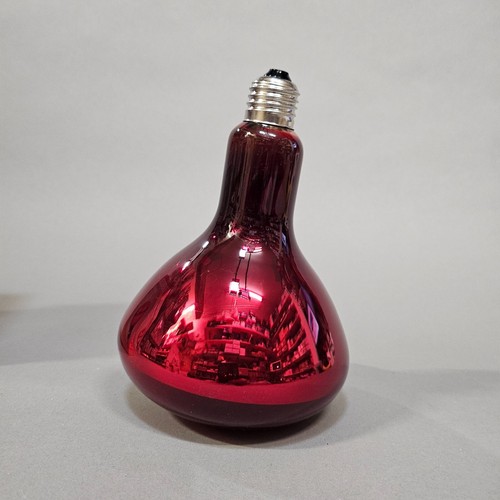 250W RUBY INFRA RED HEAT BULB LAMP E27 for Animals - Poultry Chicks Livestock - Picture 6 of 6