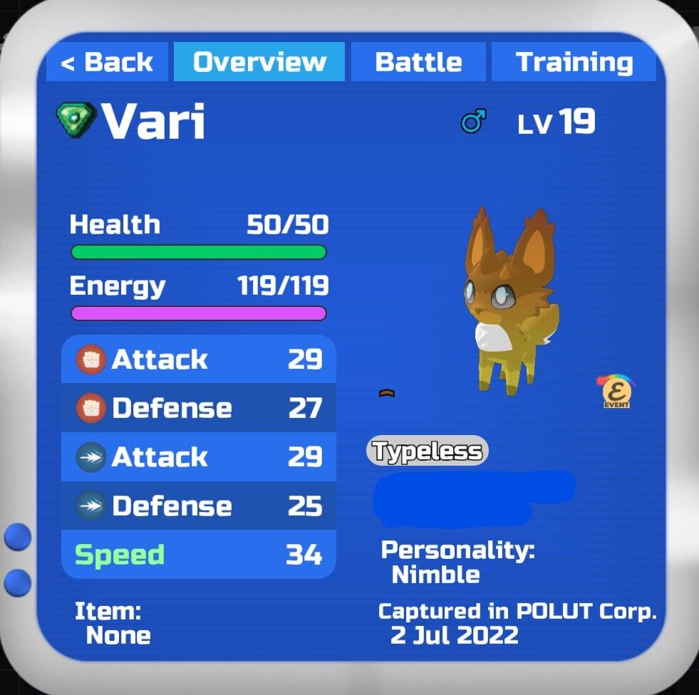 What is the best vari evolution for my little boy here? : r/LoomianLegacy