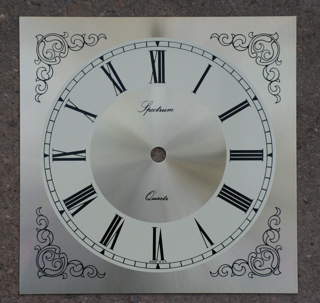 7.1/4 inch SQUARE CLOCK DIAL eBay