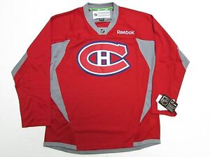 MONTREAL CANADIENS HABS NHL RED REEBOK 