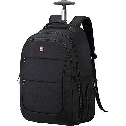 Travel Men Wheeled Laptop Backpack 
