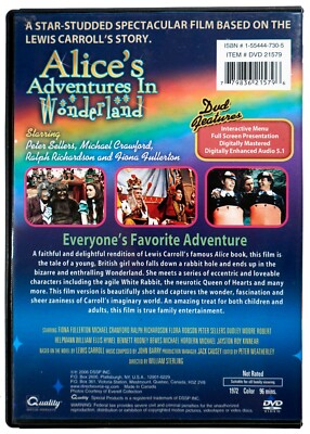 Alice's Adventures in Wonderland (DVD, 2006) Hywel Bennett, Peter