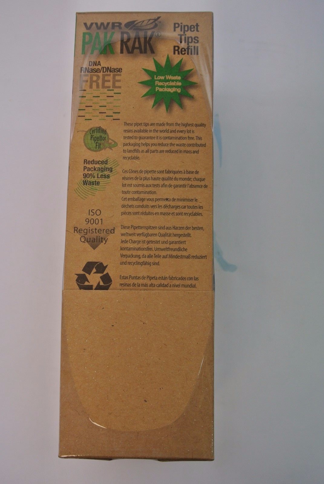 Case VWR PAK RAK Premium Pipet Tips 37001206 For Most 1000ul Pipettors