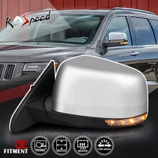 Left Side Powered Heated Turn Signal View Mirror for 11-16 Jeep Grand Cherokee