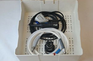 Stryker 1288 HD Camera Head & Coupler w/ Clear Case Light Cable & Case w/ Lid