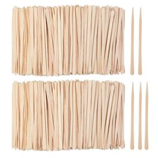 1200 Wooden Wax Sticks Applicators for Hair Eyebrow Nose Removal Craft