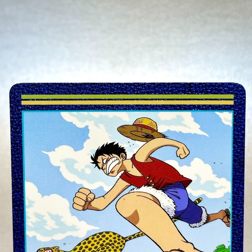 Luffy One Piece Visual Adventure Carddass No. 12 Card 2000 TCG