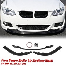 Frontstoßstange Spoiler Splitter Lippe Für BMW E92 E93 2010-2013 2011 Schwarz