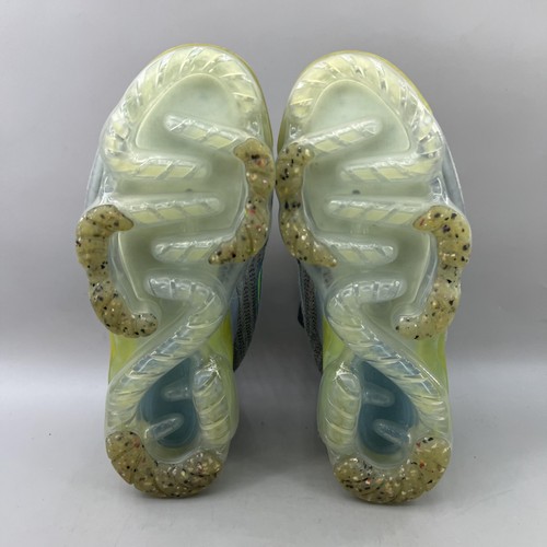Scarpe Sneakers Uomo 6.5 / Donna 8 - Nike Air VaporMax 2021 Flyknit Grigio Verde - Foto 7 di 9