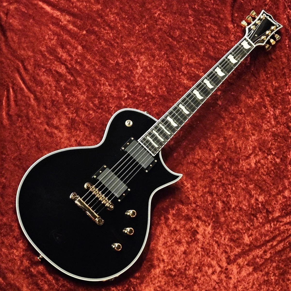 ギター EDWARDS E-SA-168LTC Black EDWARDS ラッカーテイストシリーズ