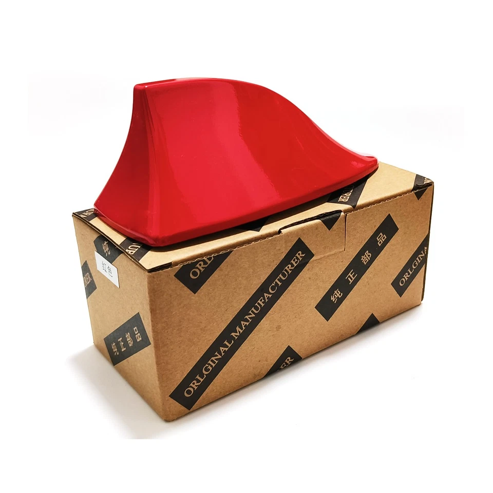 Cubierta de antena de coche roja AM/FM decoración de aleta de tiburón para Chevrolet Impala Foto 2 de 4