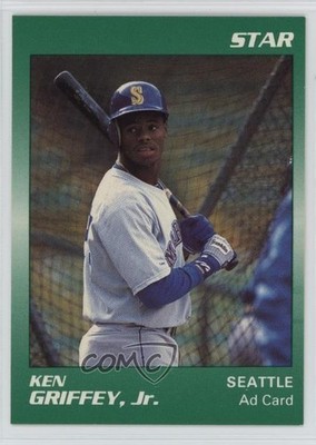 1990 Star Ad Cards Ken Griffey Jr (Green) HOF 1un1