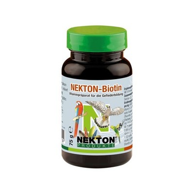NEKTON-Biotin 75g Vitaminpräparat zur Gefiederbildung für alle Vögel