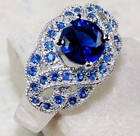 2CT Heat Treated Kyanite 925 Solid Sterling Silver Ring Jewelry Sz 8 L1-5 — photo 2