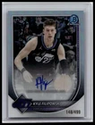 2025-26 Bowman #BCA-KF Kyle Filipowski Chrome Autographs Refractor #/499