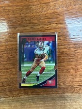 PIERRE GARCON 2018 Panini Donruss Press Proof Black Die Cut 1 of 1  49ers 26317