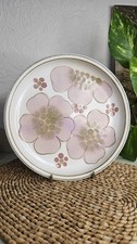 DENBY Gypsy Rose Dessert Tea Side Plate Dusky Pink Floral