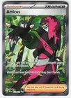 ATTICUS 133/131 HOLO ULTRA RARE PRISMATIC EVOLUTIONS POKEMON HOLO NM/M
