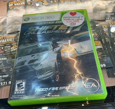 Electronic Arts Need for Speed Shift 2 Unleashed LE Xbox 360 E10+ Manual